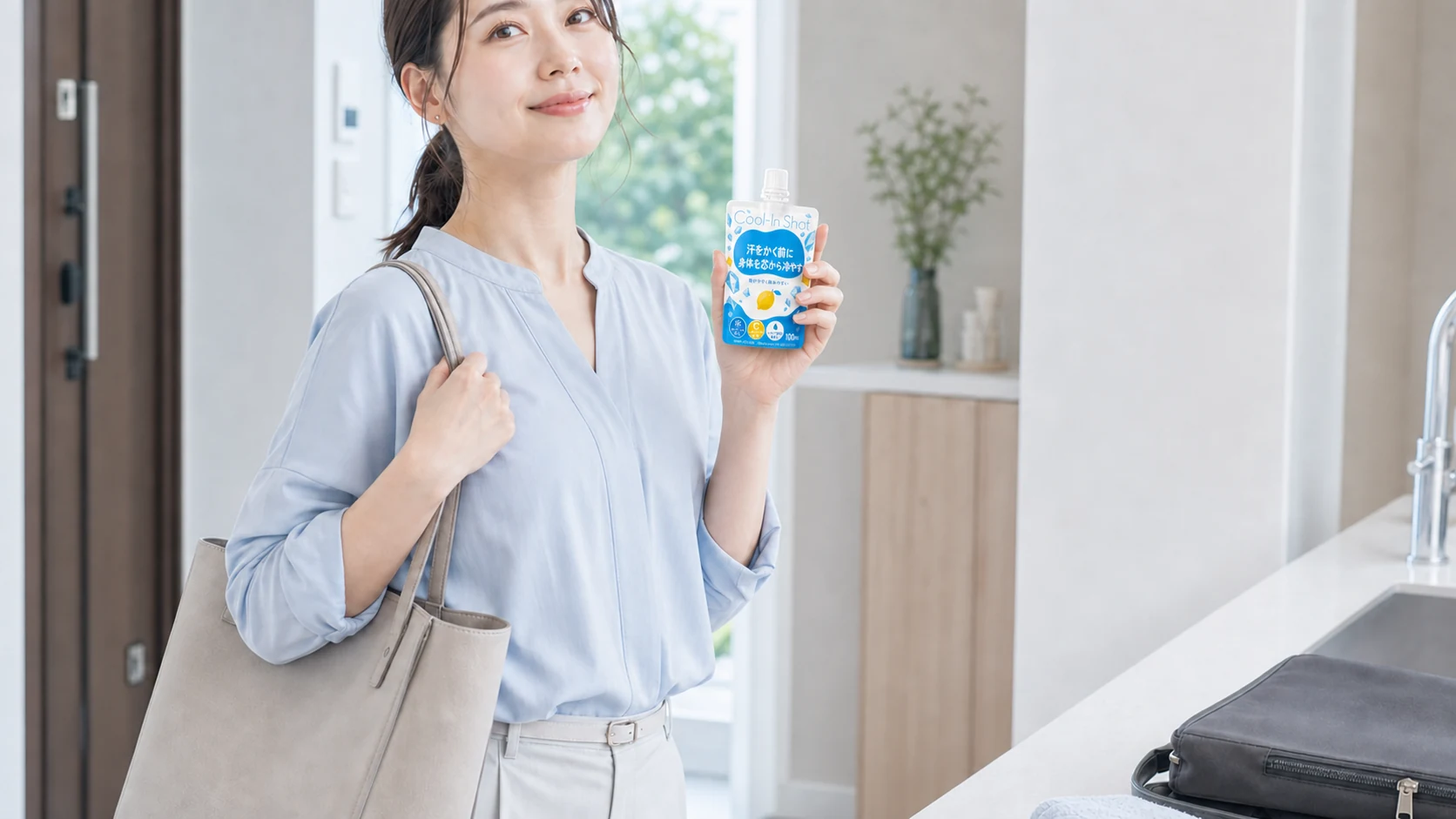 片手に収まる100mlのCool-In Shot